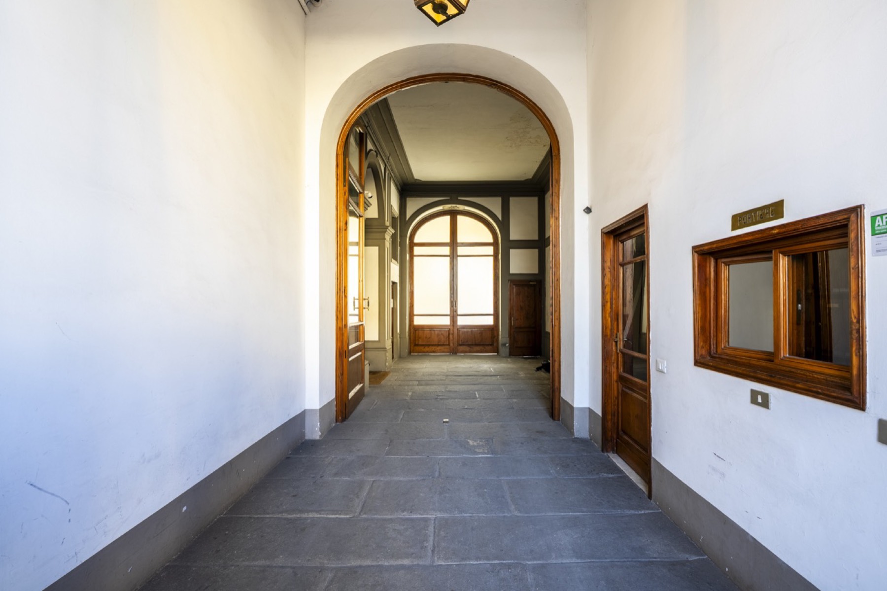 Androne del palazzo, Palazzo storico, Firenze