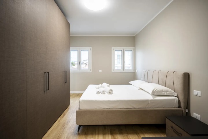 Camera matrimoniale, Residenza Novoli Prestige, Firenze