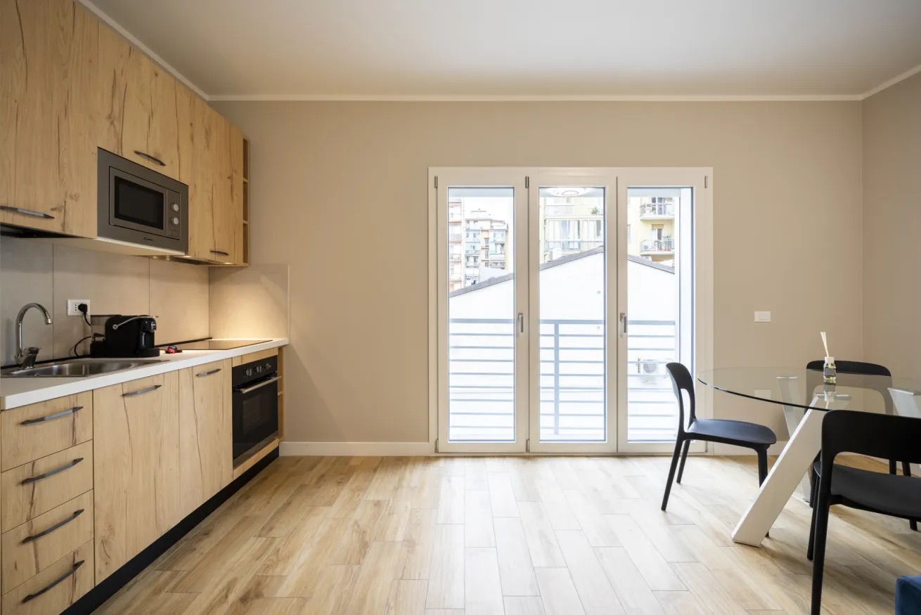 Cucina in legno chiaro, Venovela Luxury Retreat, Firenze